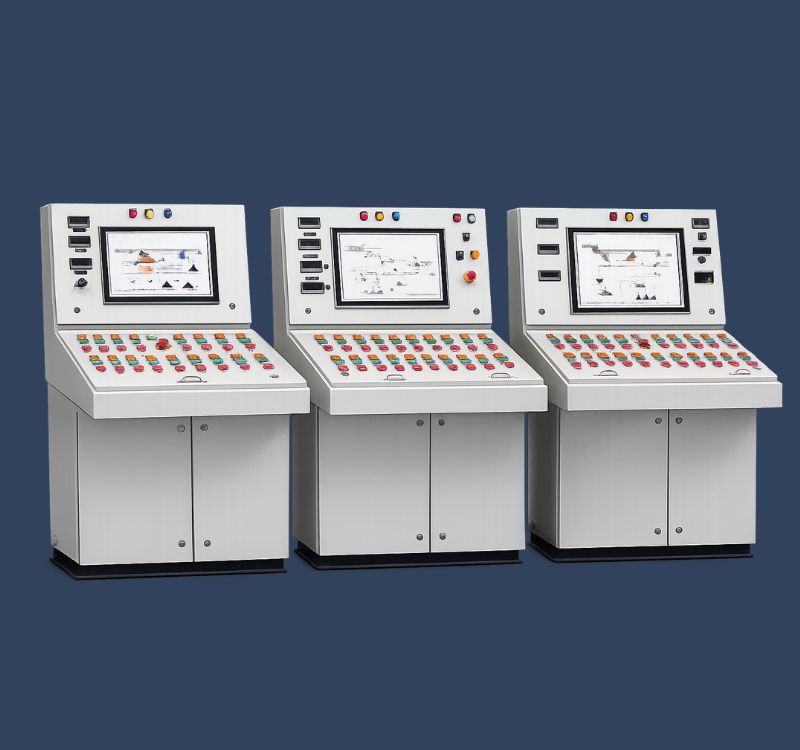 control desk panel